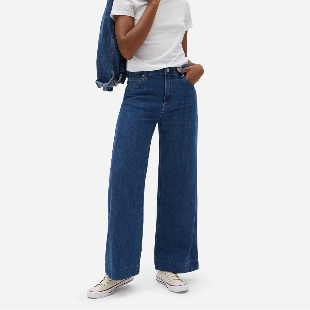 Everlane the summer wide leg jeans